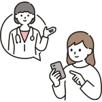 Online Medical Treatment Female SVG Icon